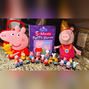 Peppa pig toy lot